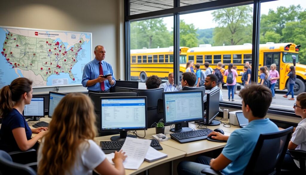 découvrez l'organisation et le rôle essentiel de l'office of pupil transportation dans les écoles, assurant la sécurité et la gestion efficace du transport scolaire pour tous les élèves.