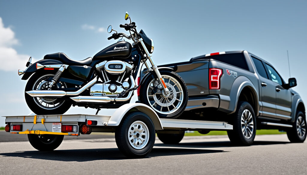 découvrez les meilleures astuces et conseils pour transporter votre moto en toute sécurité, que ce soit sur une remorque, dans un coffre ou sur un porte-moto.