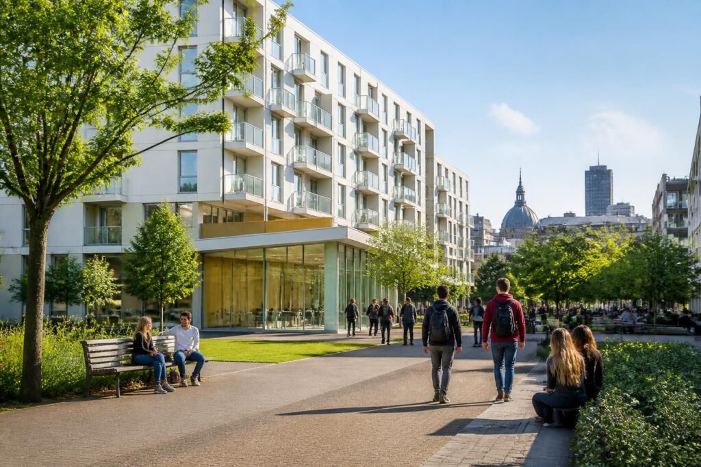 découvrez la cité u chanzy à nantes : informations sur la localisation, avis des étudiants et galerie photos de cette résidence universitaire moderne et conviviale.