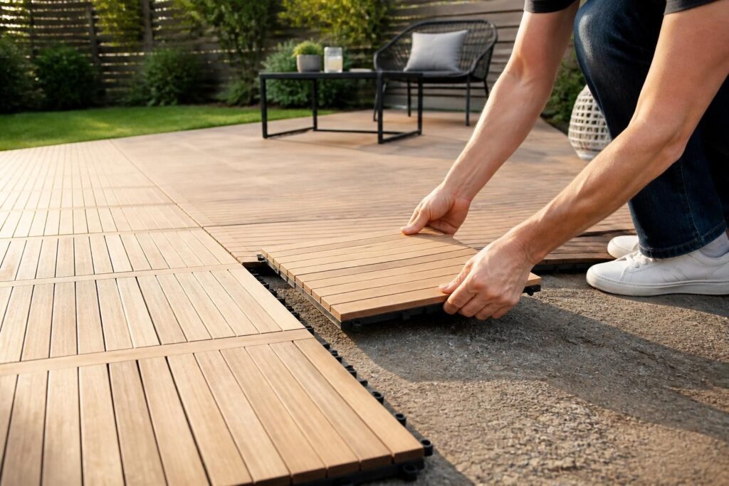 découvrez comment poser facilement des dalles clipsables pour terrasse extérieure grâce à notre guide étape par étape, idéal pour tous les niveaux de bricolage.