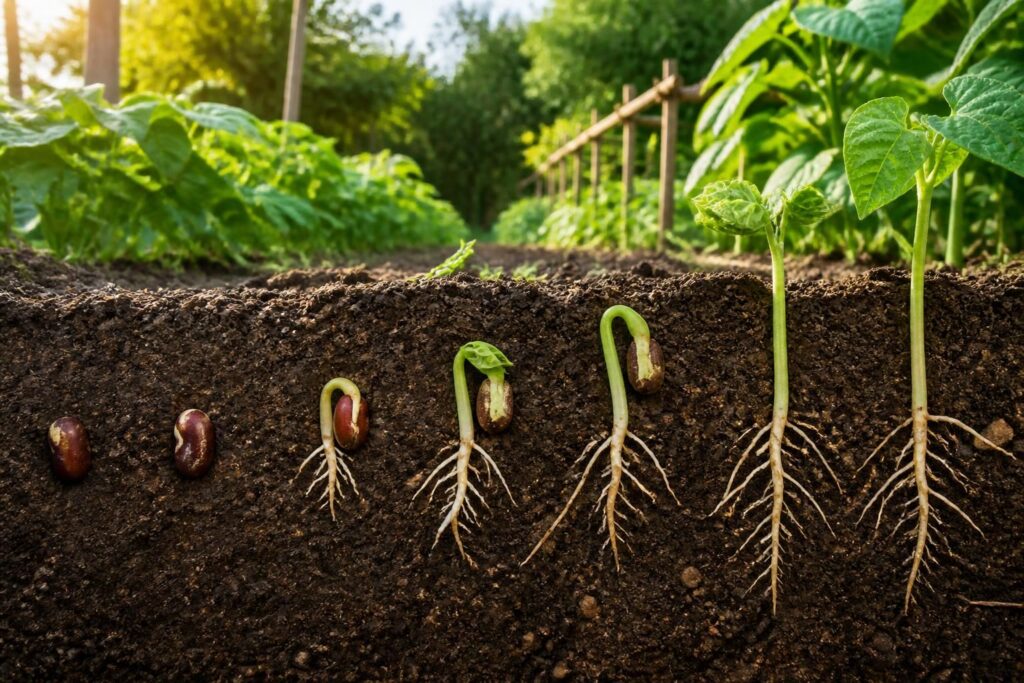 découvrez le temps de levée des haricots verts, les étapes de germination et les conditions idéales pour un semis réussi et une récolte abondante.