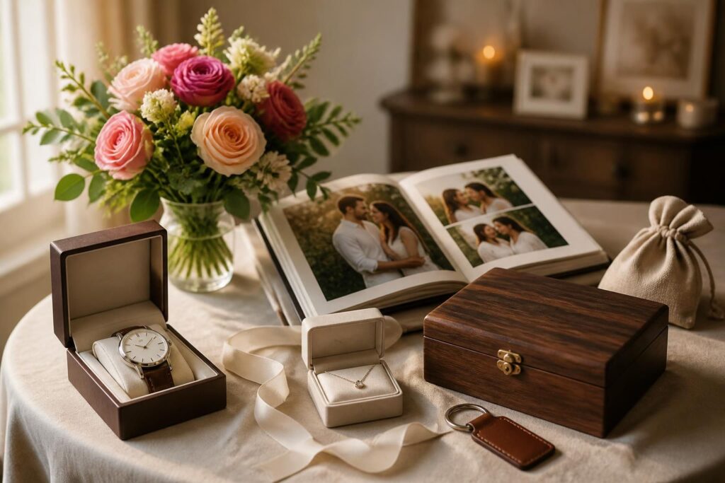 découvrez des idées originales et personnalisées de cadeaux de mariage pour hommes et femmes, parfaites pour célébrer ce jour unique avec une touche d'originalité.