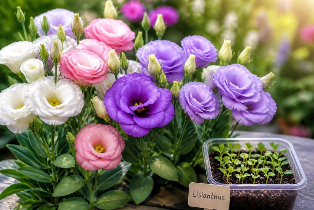 découvrez comment cultiver le lisianthus, ses différentes couleurs éclatantes et les techniques de semis pour réussir la croissance de cette fleur élégante dans votre jardin.