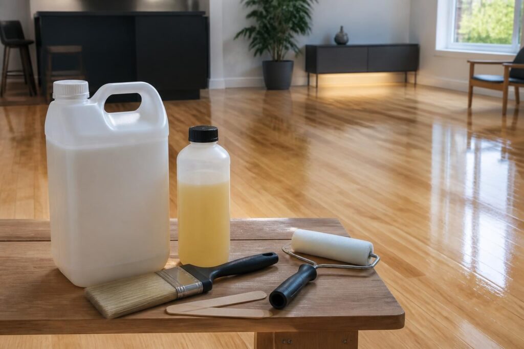 découvrez notre vitrificateur bi composant professionnel, idéal pour protéger et embellir vos planchers et surfaces en bois avec une finition durable et de haute qualité.