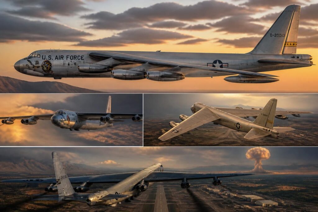 découvrez l'histoire fascinante du b 52d stratofortress et ses éditions spéciales, le bombardier légendaire qui a marqué l'aviation militaire.