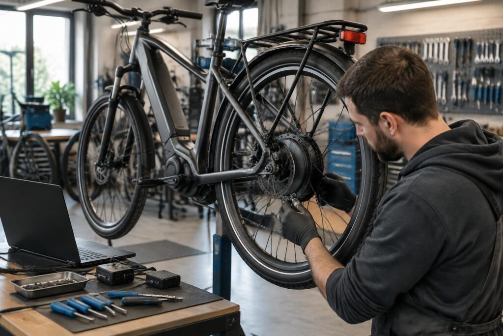 découvrez les méthodes pour débrider un vélo électrique à moteur arrière bafang ou nakamura, ainsi que les risques et règles à connaître.