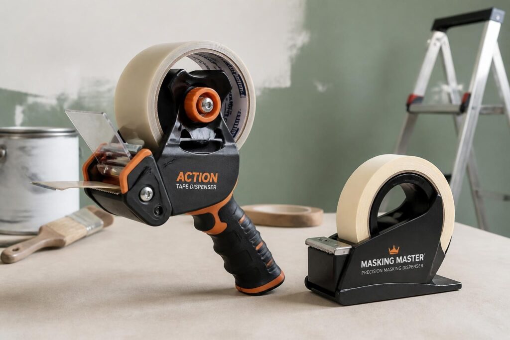 découvrez comment choisir le meilleur dérouleur scotch peintre entre action et masking master pour réussir vos travaux de peinture avec précision et efficacité.