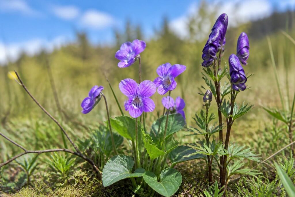 découvrez comment identifier les fleurs violettes sauvages, différencier les espèces comestibles des toxiques et profiter en toute sécurité de la nature.