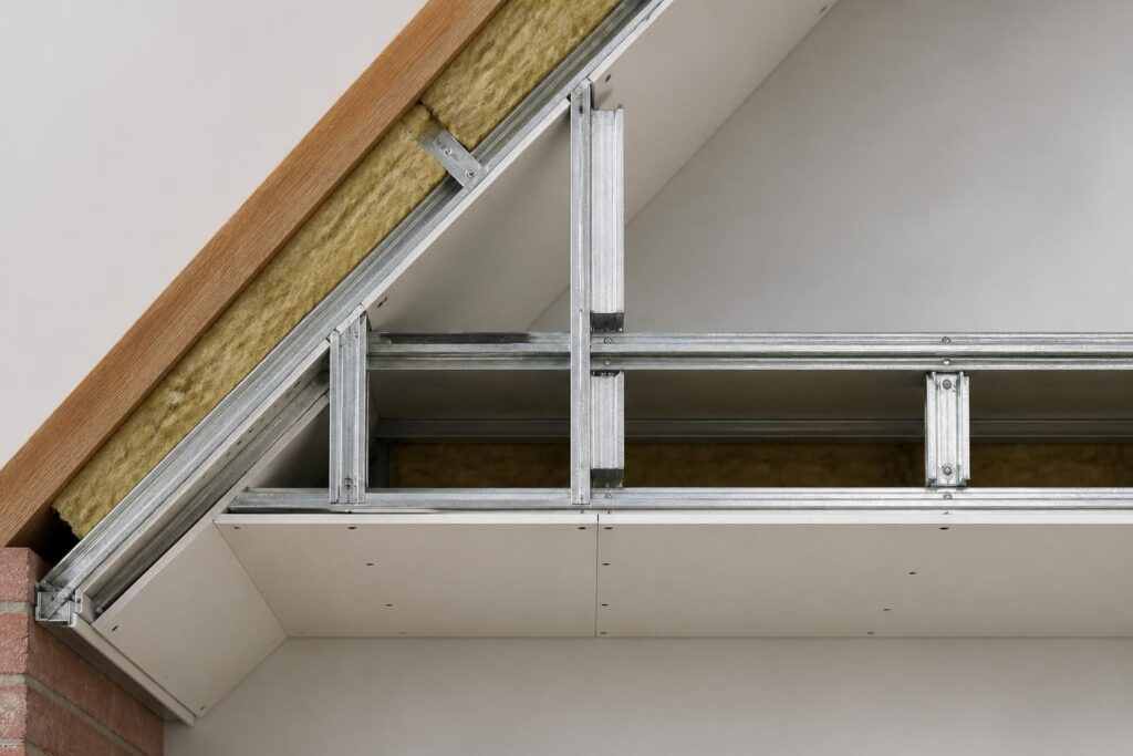 découvrez notre guide pratique pour le schéma de montage d'un plafond autoportant et rampant en placo, avec toutes les étapes essentielles pour une installation réussie.