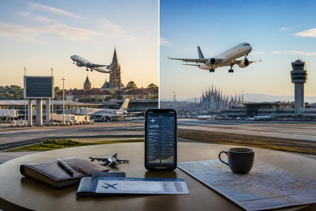 comparez les vols directs entre toulouse et milan pour trouver les meilleures compagnies et tarifs. guide complet pour réserver au meilleur prix.