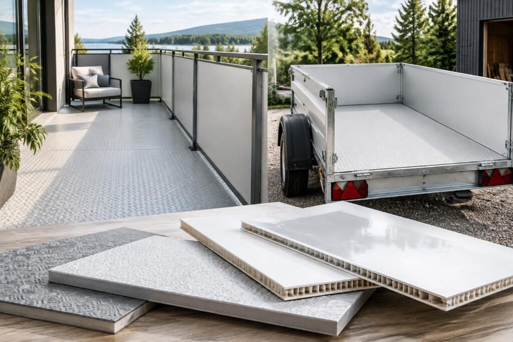 découvrez les types de panneaux en fibre de verre et leurs usages pour aménager ou protéger un balcon et équiper une remorque.