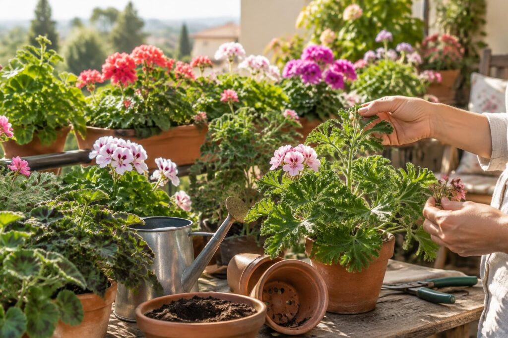 découvrez comment entretenir le pélargonium et choisissez parmi ses variétés parfumées pour fleurir balcons, terrasses et jardins.